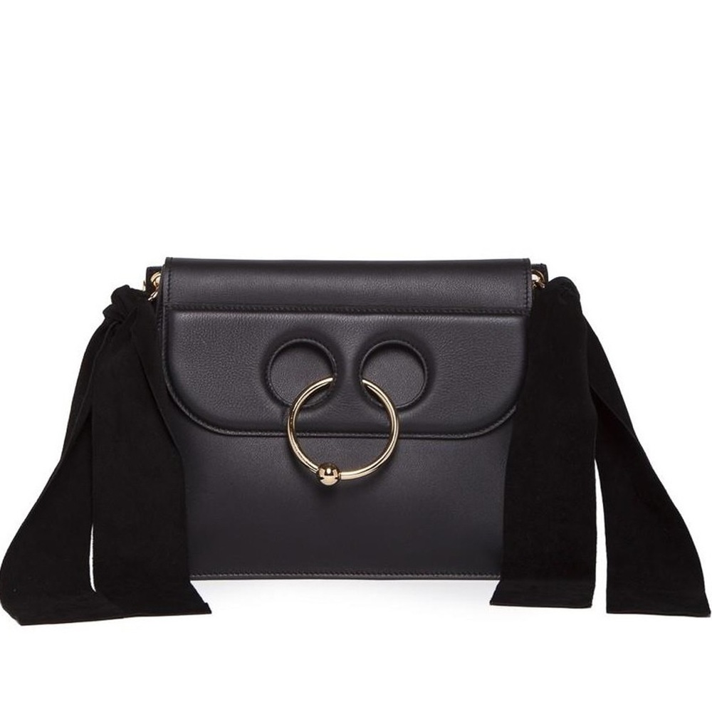 JW Anderson Medium Pierce Side Bows Detail Leather Bag